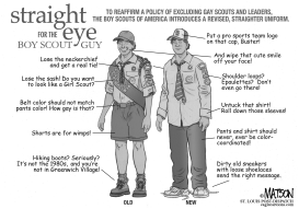 BOY SCOUTS REAFFIRM EXCLUSION OF GAYS by RJ Matson