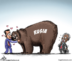 DE RUSIA CON AMOR by Osama Hajjaj