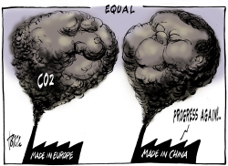 CO2 OUTPUT CHINA by Tom Janssen