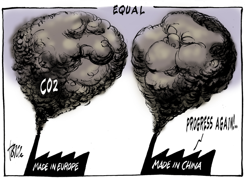  CO2 OUTPUT CHINA by Tom Janssen