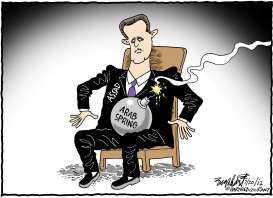 BASHAR ASSAD by Bob Englehart