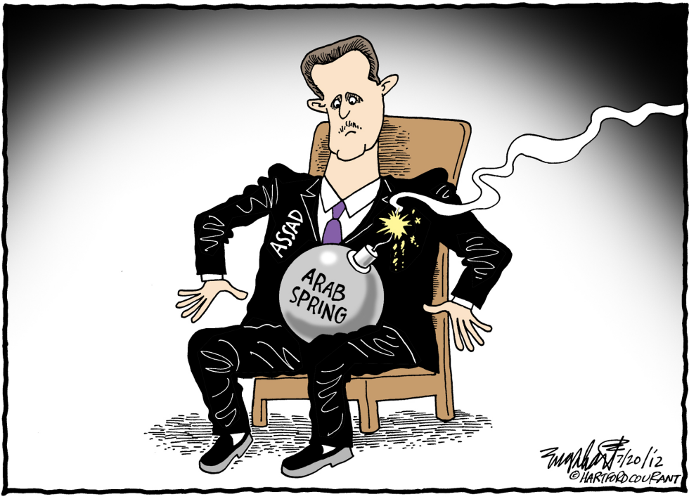  BASHAR ASSAD by Bob Englehart