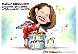 BACHMANN AND MCCARTHYISM by Dave Granlund