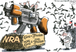 1 NATION UNDER GUN by Pat Bagley