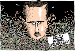 ASSAD REGIME UNRAVELING by Wolverton