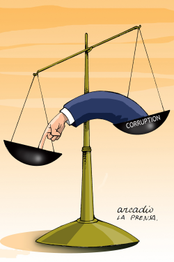 LA INEQUIDAD DE LA JUSTICIA by Arcadio Esquivel