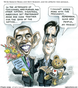 OBAMA AND ROMNEY FINALLY AGREE  by Taylor Jones