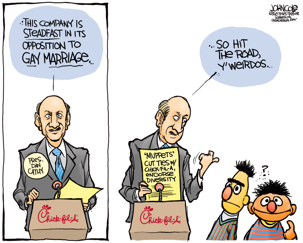  CHICK-FIL-A AND THE MUPPETS by John Cole