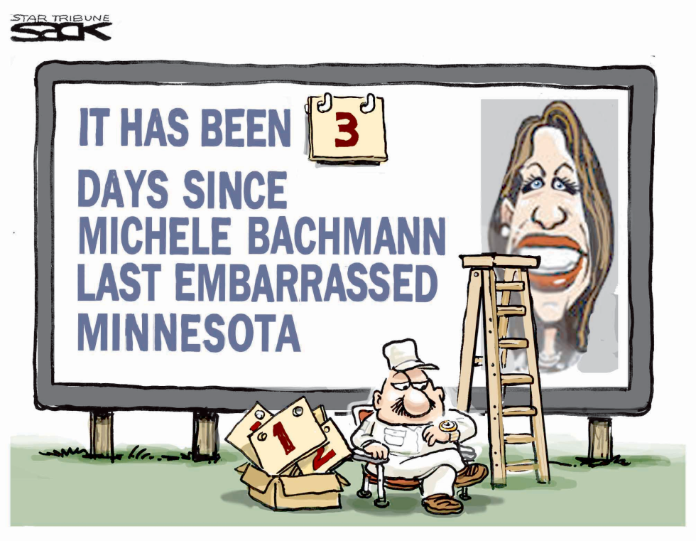  MICHELLE BACHMANN by Steve Sack