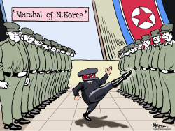 NORTH KOREAN MARSHAL by Paresh Nath