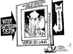 VOTER SUPPRESSION by John Darkow