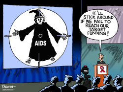 BATTLE AGAINST AIDS by Paresh Nath