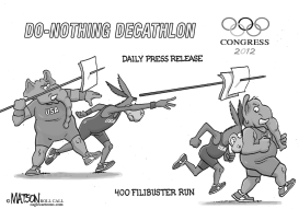 DO-NOTHING CONGRESS OLYMPICS PART III by RJ Matson