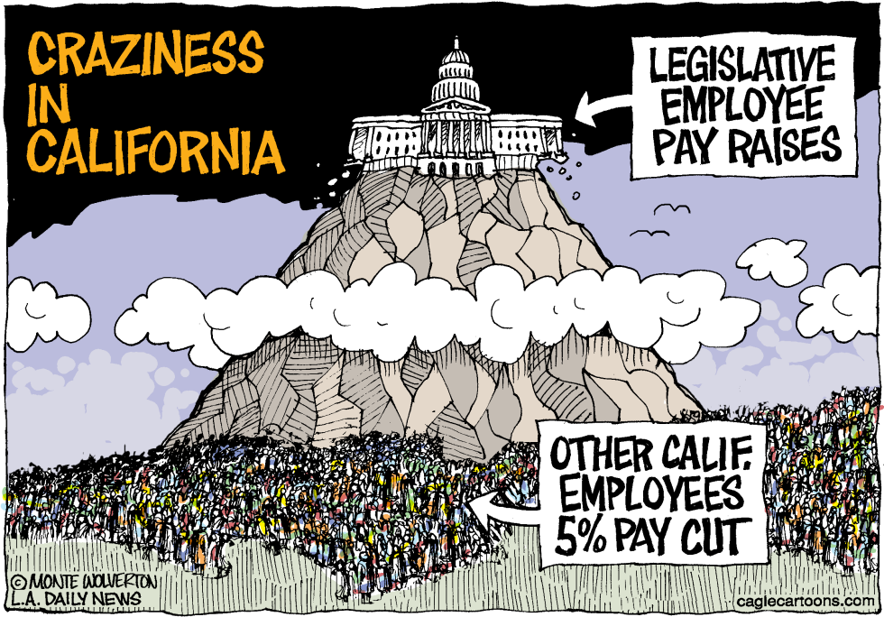  LOCAL-CA CALIF LEGISLATIVE PAY RAISES by Wolverton