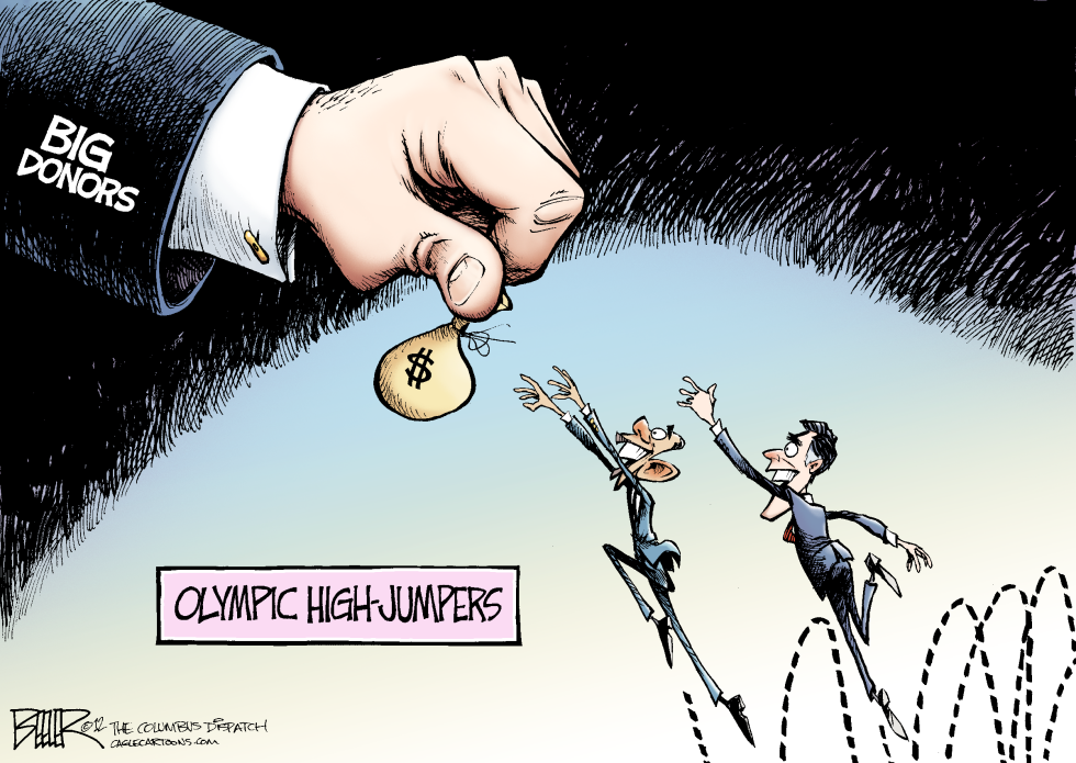  GOING FOR THE GOLD by Nate Beeler