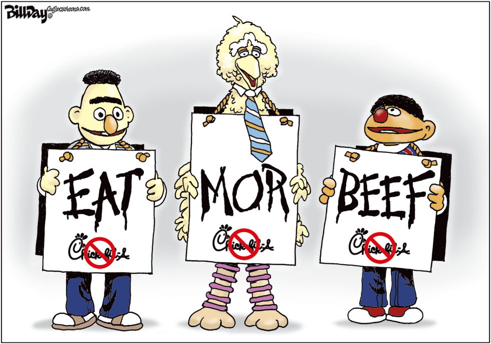  EAT MOR BEEF by Bill Day