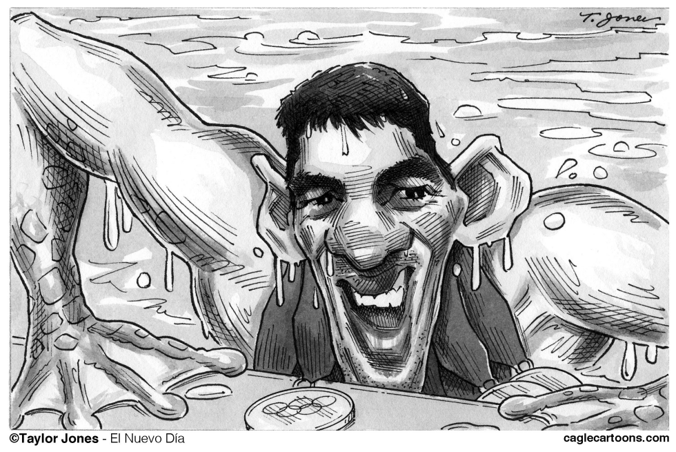  MICHAEL PHELPS by Taylor Jones