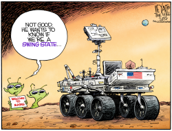 MARS THE SWING STATE by Christopher Weyant