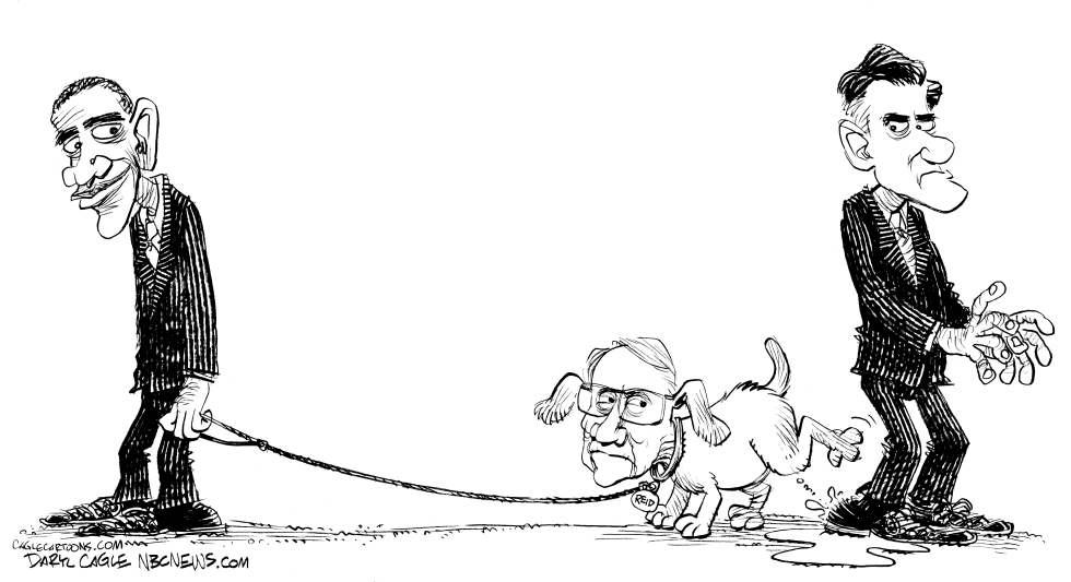  PERRO DE ATAQUE DE OBAMA by Daryl Cagle