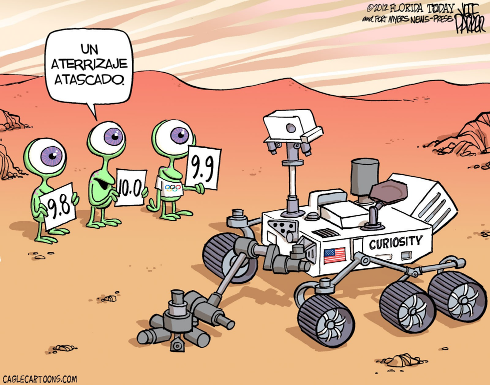  ATERRIZAJE DEL CURIOSITY by Parker