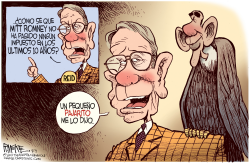 UN PEQUEñO PAJARITO LE DIJO A HARRY REID by Rick McKee