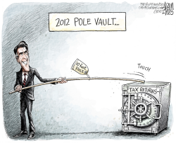 ROMNEY'S TAX RETURNS by Adam Zyglis