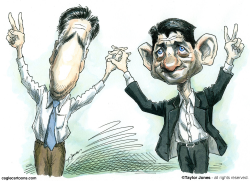 THE ROMNEY RYAN TICKET  by Taylor Jones