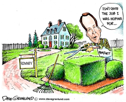 PAWLENTY NOT VP PICK by Dave Granlund