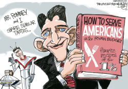 RYAN BUDGET RECIPE by Pat Bagley