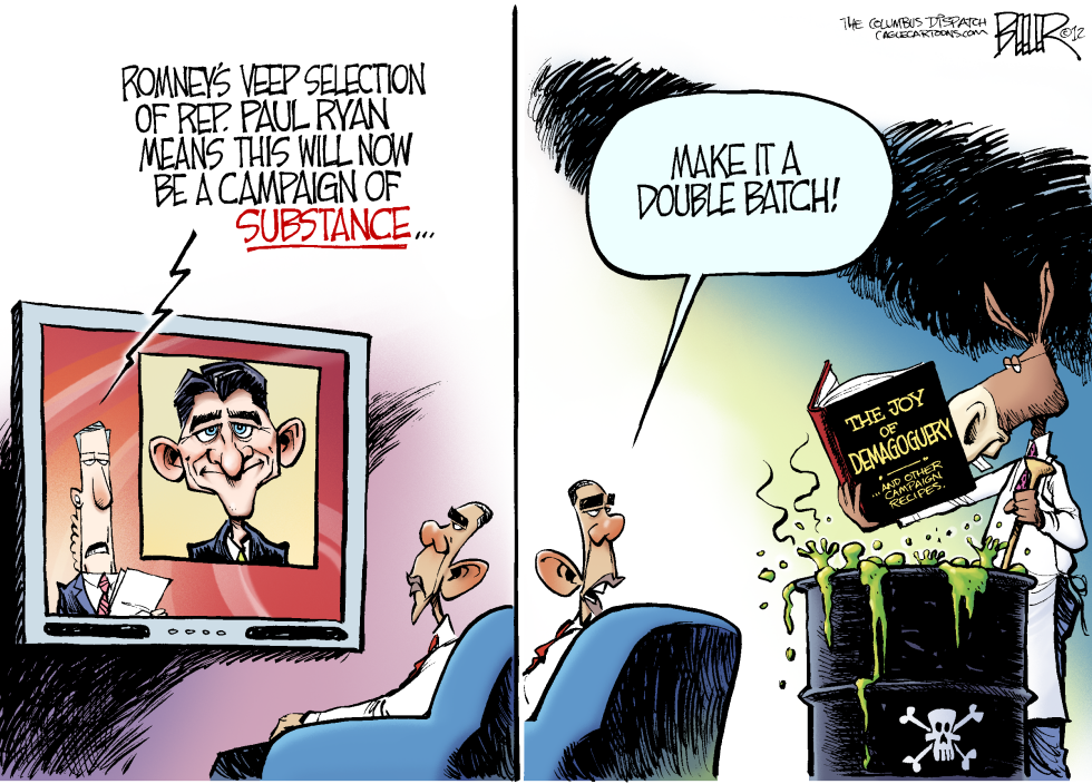  PAUL RYAN by Nate Beeler