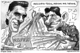 MITT ROMNEY Y PAUL SCISSORHANDS by Taylor Jones