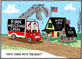 PAUL RYAN by Bob Englehart