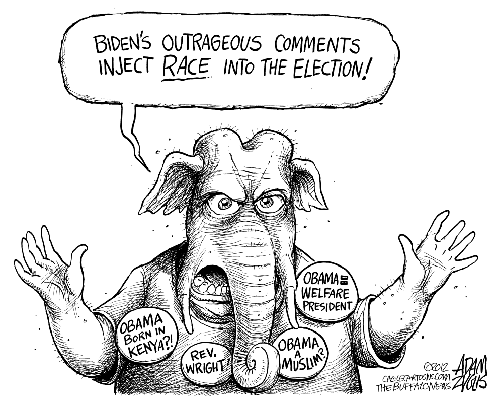  GOP ATTACKS BIDEN by Adam Zyglis