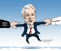 TE QUIEREN ASSANGE TE QUIEREN by Arcadio Esquivel