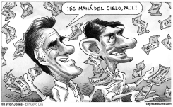 ROMNEY, RYAN Y MANá by Taylor Jones