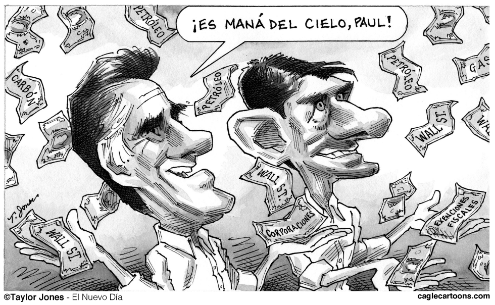  ROMNEY, RYAN Y MANá by Taylor Jones