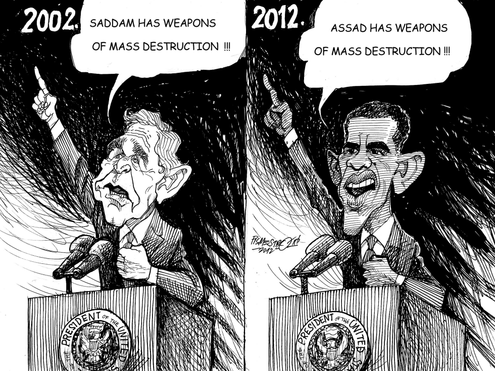  BUSHOBAMA, REPEAT OFFENDERS by Petar Pismestrovic