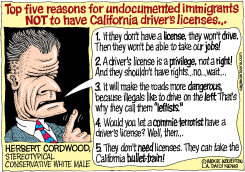 LOCAL-CA ILLEGAL ALIEN DRIVERS by Wolverton