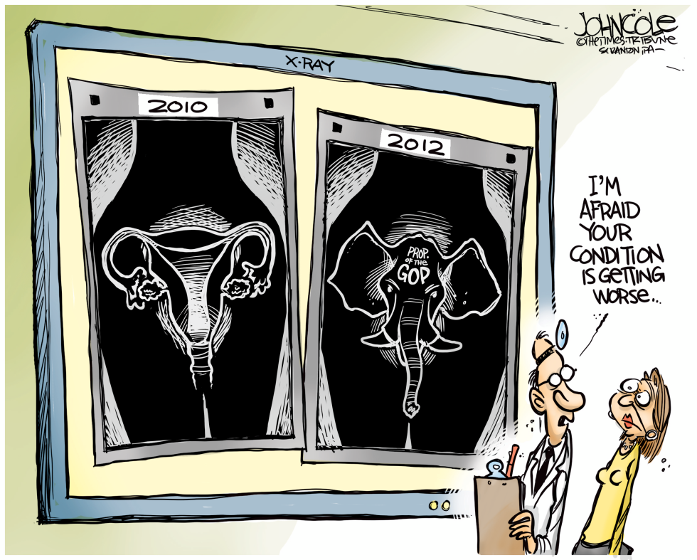  COLETOON  GOP UTERUS by John Cole