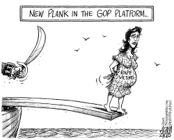 GOP PLANK by Adam Zyglis