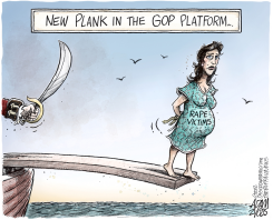 GOP PLANK  by Adam Zyglis