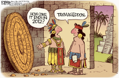 MAYAN TAXMAGEDDON by Rick McKee