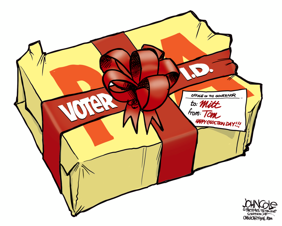  LOCAL PA  VOTER ID LAW by John Cole