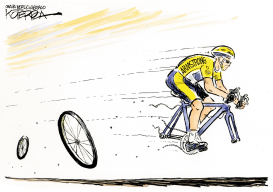 LANCE ARMSTRONG by Jeff Koterba