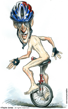 LANCE ARMSTRONG STRIPPED  by Taylor Jones