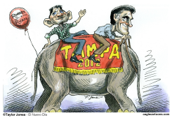 ROMNEY RYAN - ELEPHANT TALES  by Taylor Jones