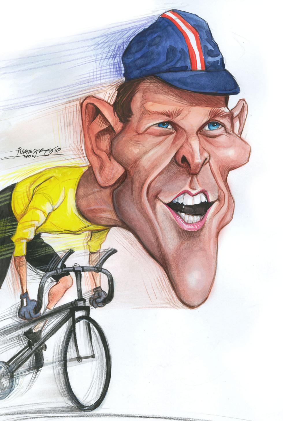  LANCE ARMSTRONG by Petar Pismestrovic