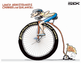 LANCE ARMSTRONGS CAREER by Steve Sack