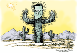 ROMNEY CACTUS by Daryl Cagle