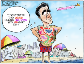 MITT'S TATS by Christopher Weyant